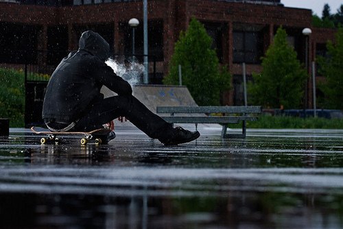 下雨天图片真实拍照发朋友圈图片